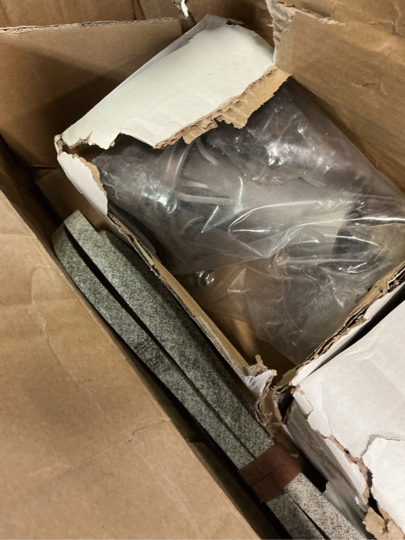 Condition photo showing As Is for acebri deck rebuild kit 42" for husqvarna yta18542 yta19k42 yth2042 deck spindle blade belt kit replace 187292 spindle 138971 blade 197253 belt 1 drive belt 2 spindle assembly 2 mower blades