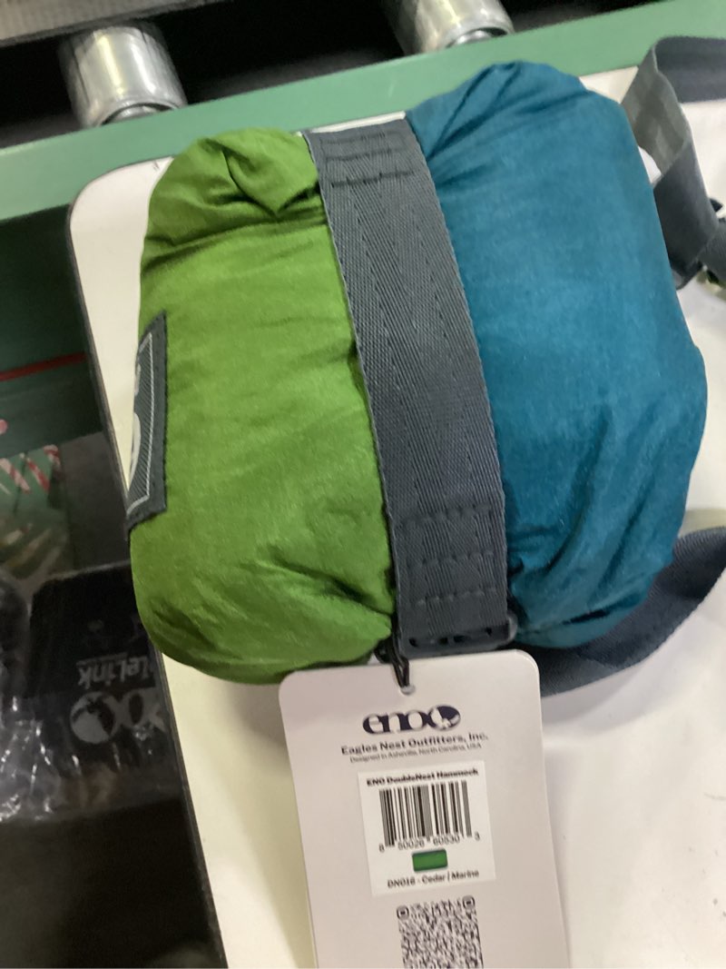 Condition photo showing Good Condition for eno doublenest hammock - lightweight, portable, 1 to 2 person hammock - for camping, hiking, backpacking, tr