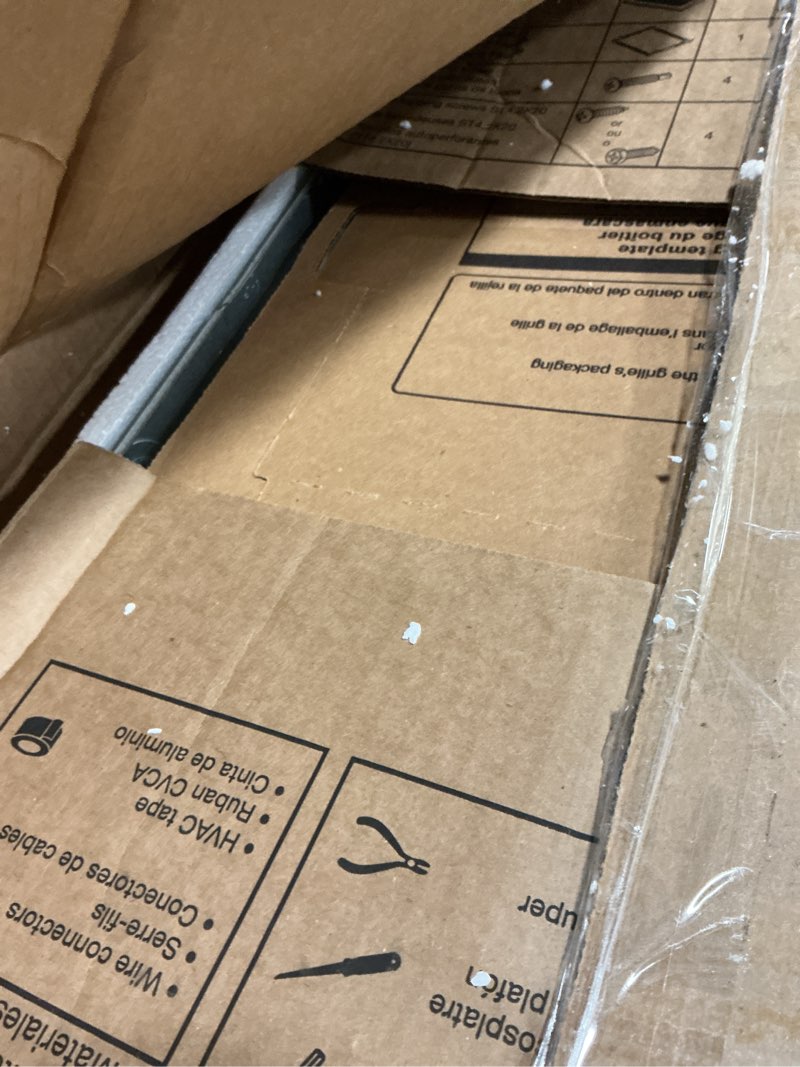 Condition photo showing As Is for panasonic whisperwarm ceiling mount bathroom exhaust fan with heater, 50-80-110 cfm, fv-0511vh1