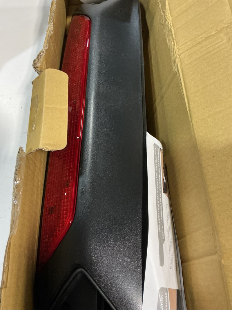 Condition photo showing Good Condition for (( missing  pieces))dorman 923-127 center high mount stop light for specific ford models fits select: 2018-2019 ford transit