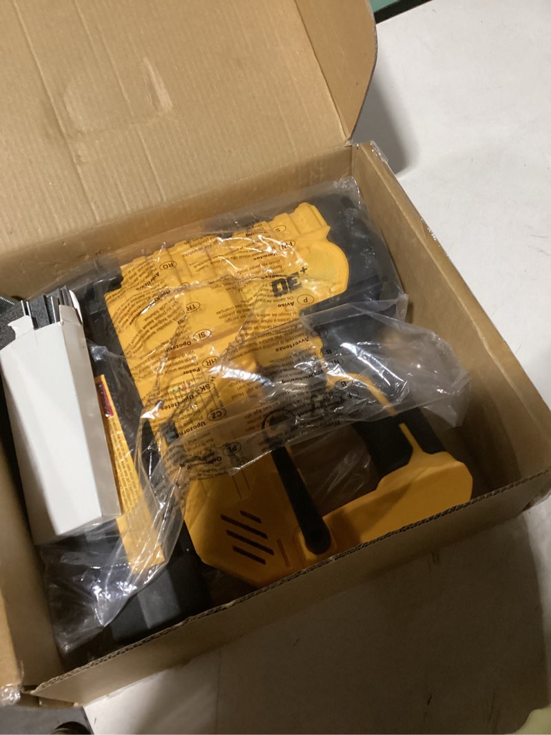 Condition photo showing As Is for DeForce 18GA Cordless Brad Nailer, 2" Nail Gun for Dewalt 20V Max Battery, 2 IN 1 Electric Stapler, 2026 Upgraded Tool-Free Jam Release, 2 Firing Modes, Adjustable Depth, 1000pcs Nails(No Battery) Large ABS For Dewalt 20V Battery