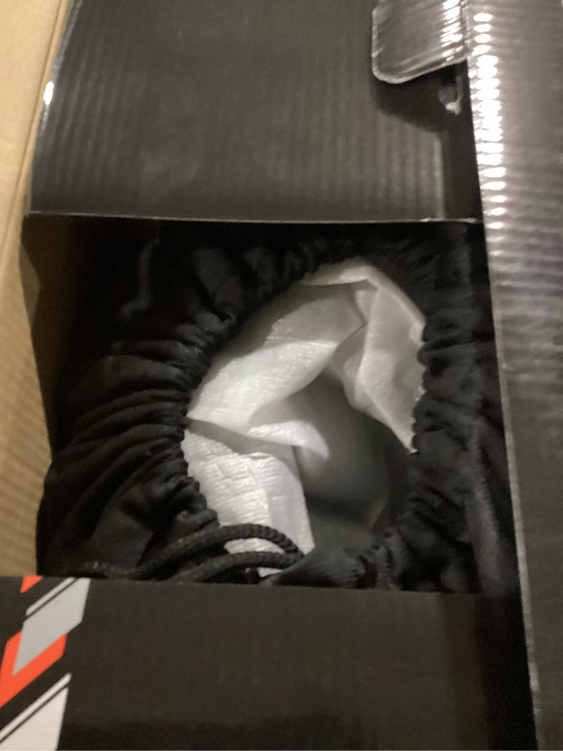 Condition photo showing New/Like New for VCAN VX28 Full Face Modular Flip-Up Motorcycle Helmet DOT Approved, Coolmax Cheek Pad & OTG Ready Matte Black Force Red Large