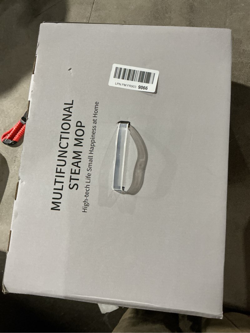 Condition photo showing Good Condition for Steam Mop, 12-in-1 Powerful Handheld Steam Cleaner Detachable Steam Mops for Floor Cleaning, 565ML Removable Tank, 23FT Power Cable, MultiPurpose Steamer for Hardwood, Tile, Grout, Furniture