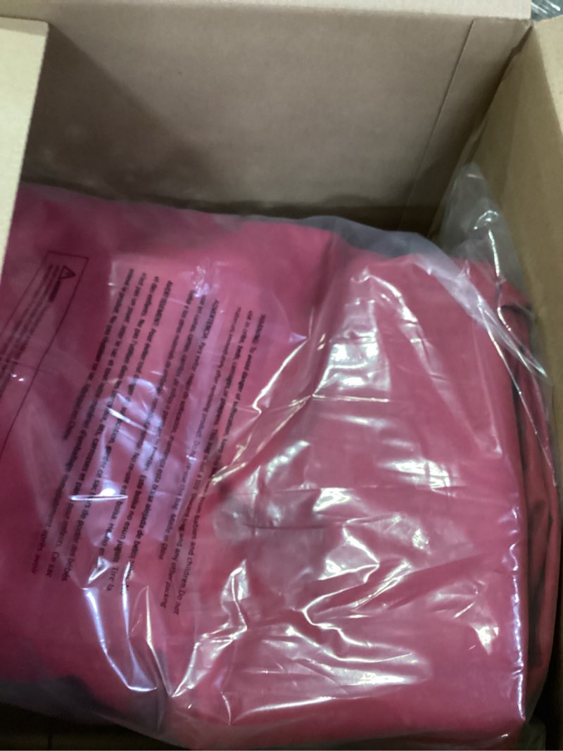 Condition photo showing Good Condition for rolling christmas tree storage bag - holds 9-foot artificial trees, holiday decorations, inflatables, garland, and more by elf stor (red)