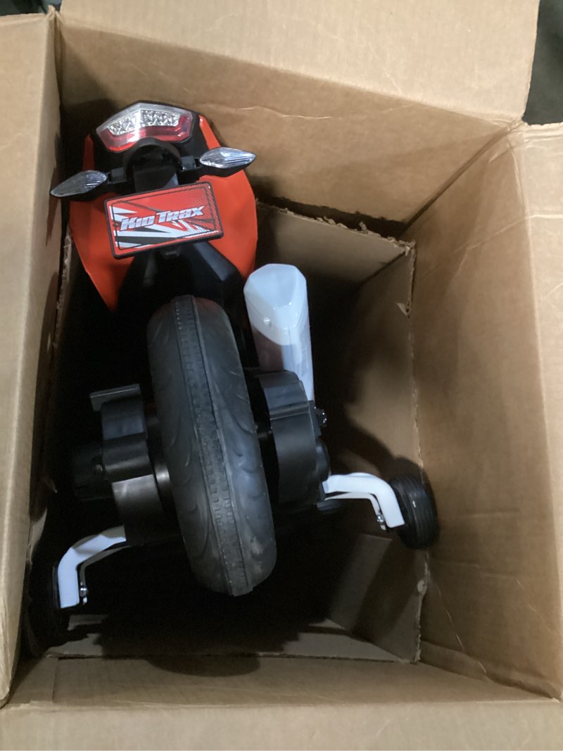 Kid Trax 6V Glow Electric Toddler Kids Motorcycle - Toddler Bike, Indoor/Outdoor Toys, Durable, LED 