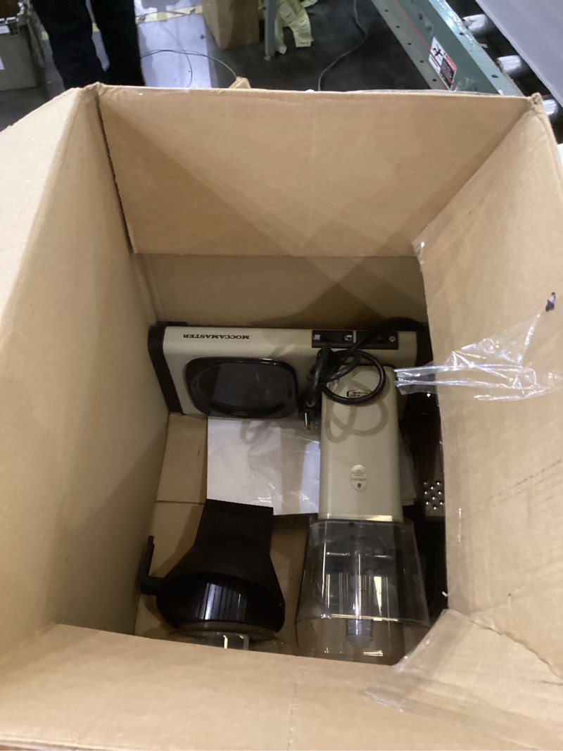 Condition photo showing As Is for Technivorm Moccamaster 53633 KBGV Select 10-Cup Coffee Maker,Sandstone, 40 ounce, 1.25L