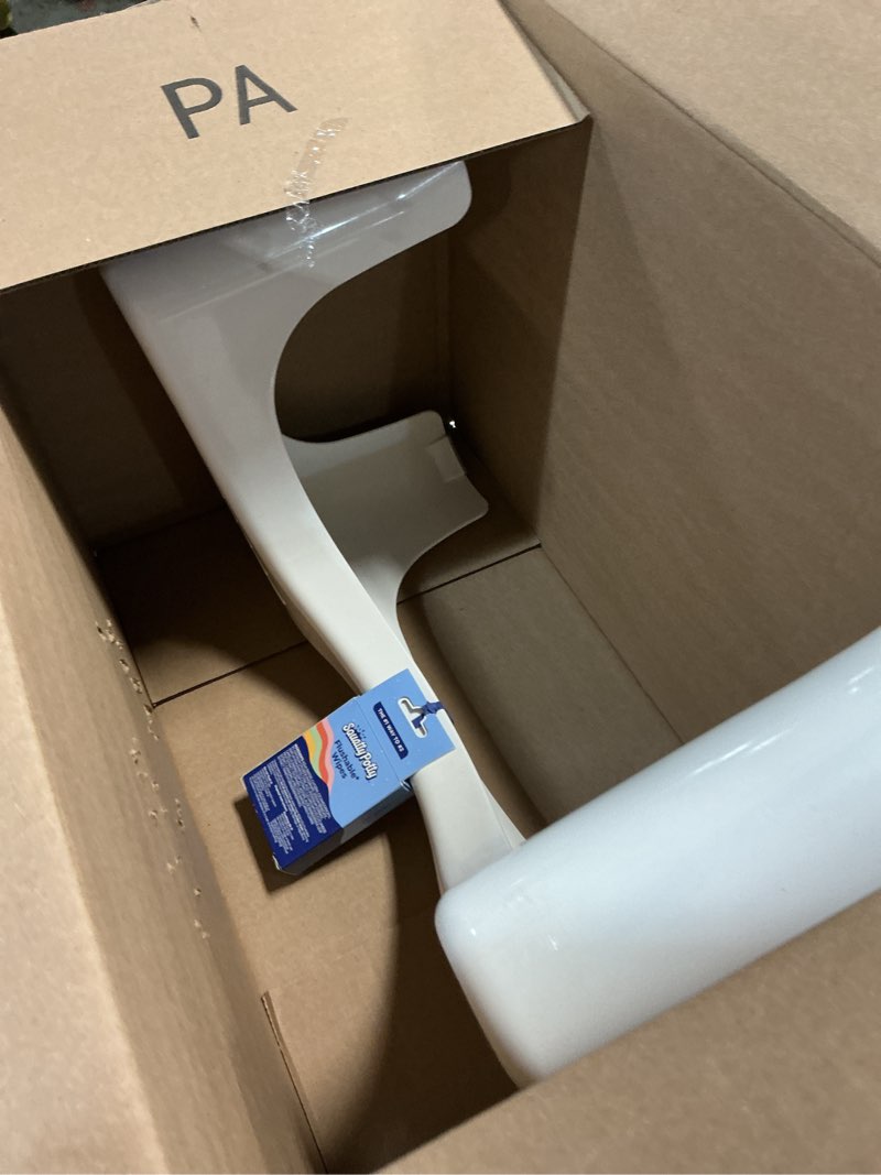 Condition photo showing Good Condition for squatty potty simple curve bathroom toilet stool 7" white