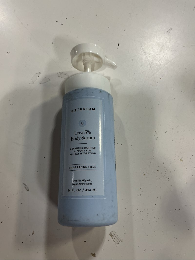 Condition photo showing Good Condition for naturium urea 5% body serum, lightweight, hydrating serum with nourishing & soothing benefits for barrier support, vegan & cruelty-free, 14 oz