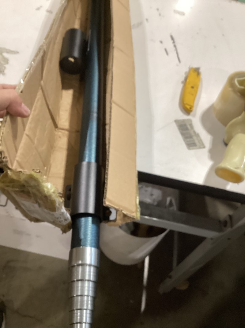 Condition photo showing Good Condition for similar product 20ft tailgate flag pole with tire mount base, portable flag pole with us flag suitable for tailgate parties, rv telescoping flag pole kit for camping and outdoor activitie