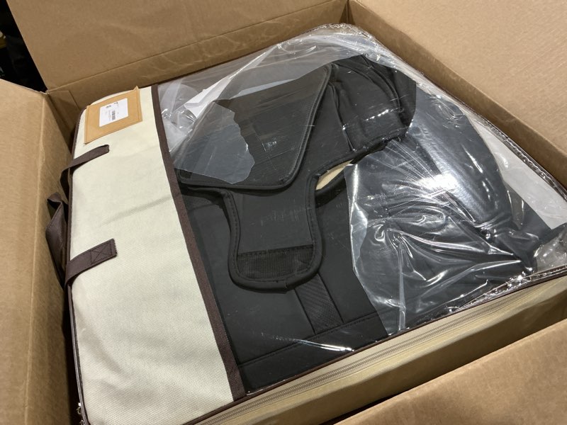 Condition photo showing Good Condition for freesoo black car seat covers full set - faux nappa leather seat covers for cars, with front seatbelt pads, waterproof breathable cushion protectors fit for most 5 seats automative sedans suv trucks black full set - 5 seats