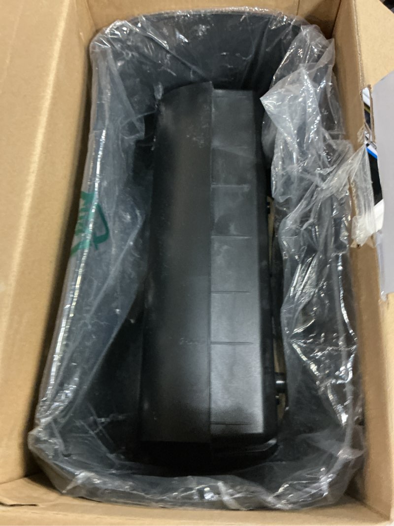 Condition photo showing As Is for pen+gear 6-sheet micro-cut paper/credit card shredder with 3.4 gallon bin  black home and office use