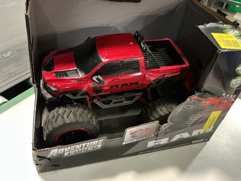 Condition photo showing Good Condition for adventure force 1:10 ram truck radio controlled