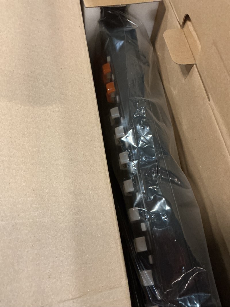 Condition photo showing New/Like New for xtuga 12 channel audio mixer, professional sound board mixer, dj mixing console system audio interface,48v phantom digital effect for pc podcast studio karaoke streaming live recording(ct120)