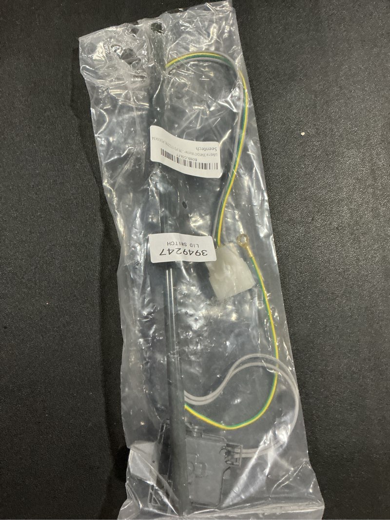 Condition photo showing Good Condition for 3949247 Washer Lid Switch by Seentech, Fit for Whirlpool & Kenmore Washing Machines - Replaces Part Number: 3949247VP,3949247V, AP5983746, 3949237, 3949239, PS11722098, PS350434
