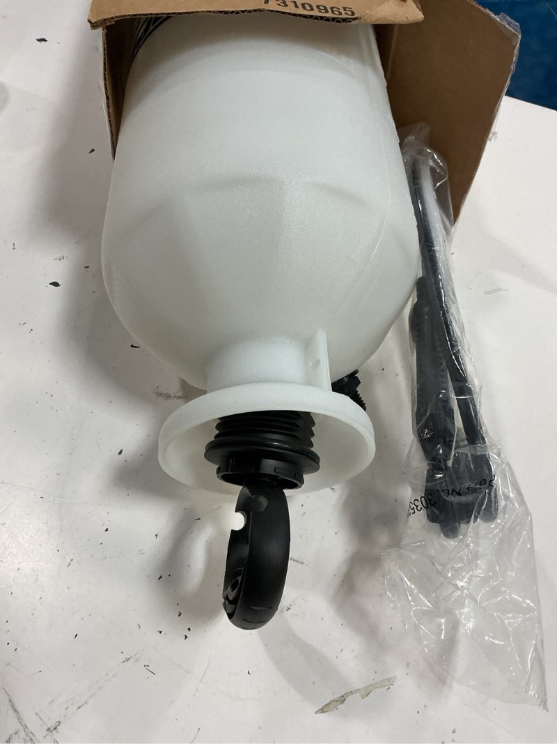 Condition photo showing Good Condition for chapin 20006 pump sprayer, 3?gallon, lawn & garden, translucent poly tank, funnel?top, surespray anti?clog filter, adjustable cone nozzle & 34" hose for fertilizer, weed & pest application