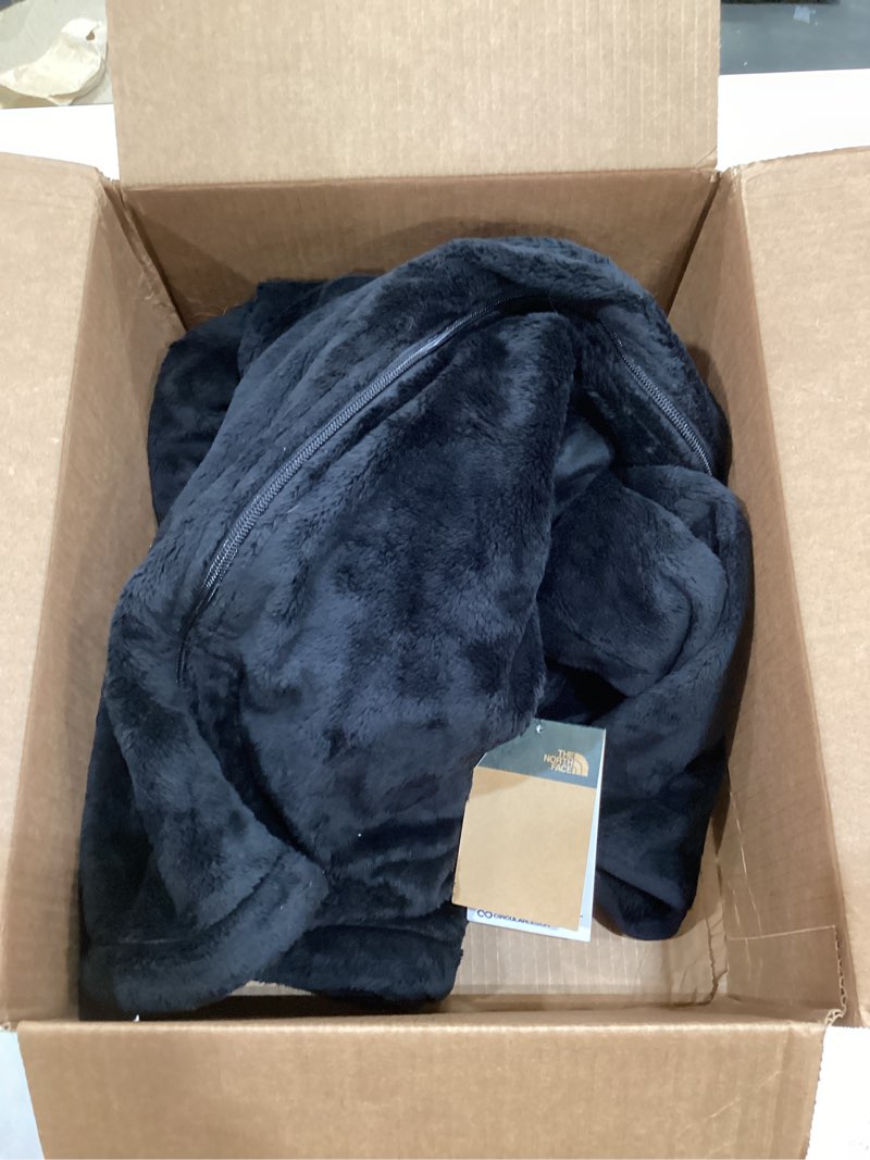 Condition photo showing Good Condition for the north face women's osito full zip fleece jacket (standard & plus size) | soft fleece with embroidered logo small tnf black-npf