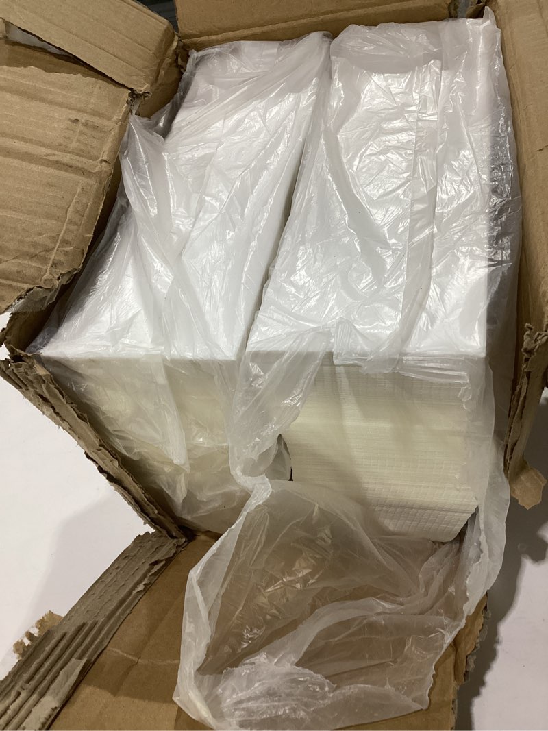 Condition photo showing As Is for naturalabel 6000 pcs bulk 4" x 6" direct thermal labels for small business, fanfold shipping labels with perforated lines, compatible with rollo and zebra (3000 pcs/stack, 2 stacks)