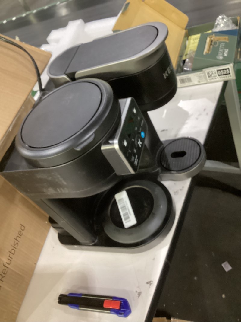 Condition photo showing Good Condition for missing tank!!! keurig k-duo hot & iced single serve & carafe coffee maker, multistream technology, 72oz reservoir (gen 2)