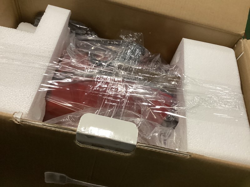 Condition photo showing Good Condition for PIEZANO Crispy Crust Pizza Oven by Granitestone – 12 Inch Electric Pizza Oven Indoor Countertop Maker with Ceramic Stone Heats up to 800?F for Delicious Stone Baked Pizzeria Style Pizza at Home Red