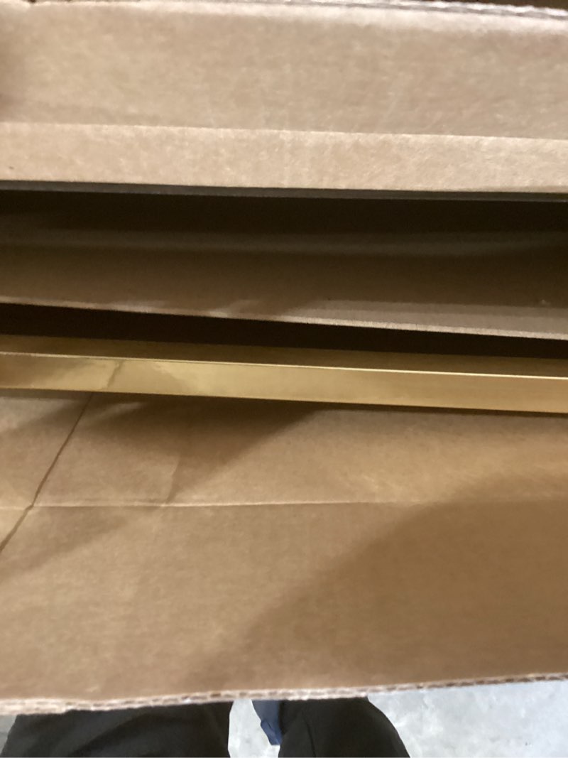 Condition photo showing Good Condition for JCJMY 17x22 Picture Frame Gold for Poster Photo Picture, Horizontal and Vertical Formats for Wall Hanging, 17 x 22 Wall Gallery Poster Photo Frame for 17 by 22 Photos Posters, Gold Gold 17x22 inch