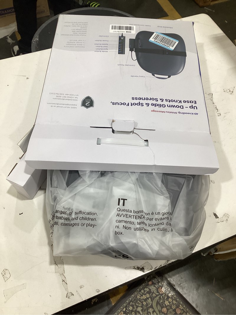 Condition photo showing New/Like New for BOB AND BRAD Deep Tissue EZBack Pro 4D Kneading Shiatsu Massager