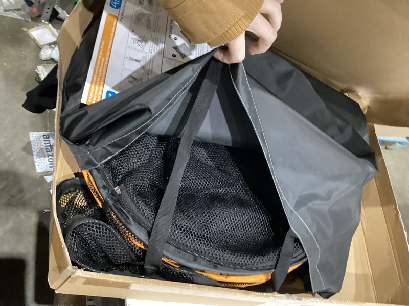 Condition photo showing As Is for X-Large Outdoor Cat Enclosures(Portable Cat Tent, Tunnel, and Playhouse) Kitty Playpen, Outside Enclosure Play Tents for Cats, Rabbits,Dogs and Small Animals(with a Fashionable carrybag). Pet Mansion w/Run Tunnel