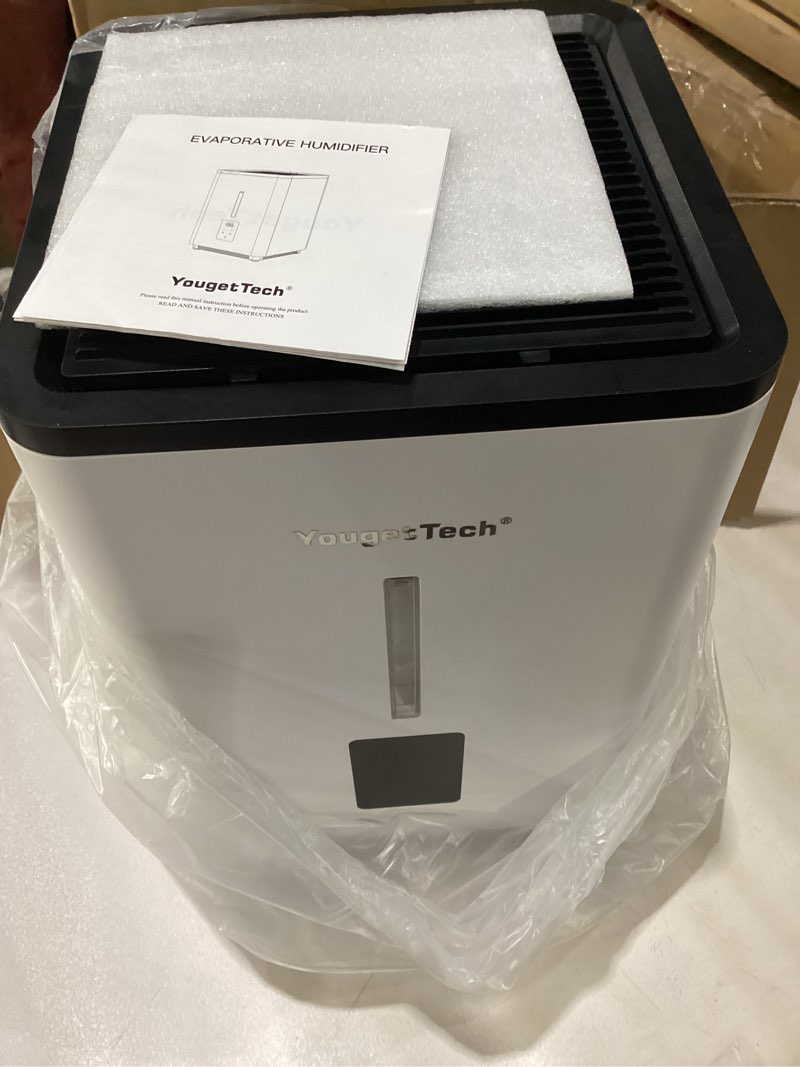 Condition photo showing Good Condition for Evaporative Humidifiers for Bedroom Large Room|1.55Gallons|20W evaporative cool mist humidifier|7 Speed | MAX Output 1000 ml/h | Auto Humid | Top Filling EH18S