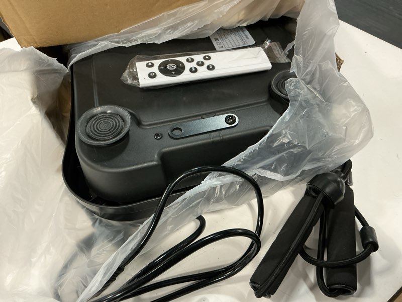 Condition photo showing Good Condition for vibration plate exercise machine,vibration plate for lymphatic drainage power vibration plate machine support 450 lbs 250 adjustable speeds,vibrating plate shake plate weight loss black