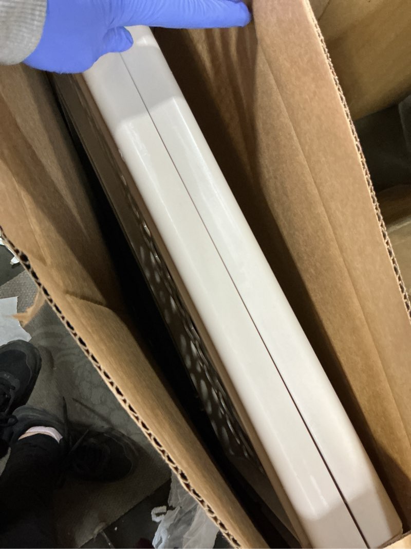 Condition photo showing Good Condition for Toddleroo by North States 42” Wide Supergate Ergo Baby Gate, Made in USA: For Doorways or stairways. Includes Wall Cups. Pressure or Hardware Mount. 26” - 42” Wide (26" Tall, Sand) (B01HG7E5R8)