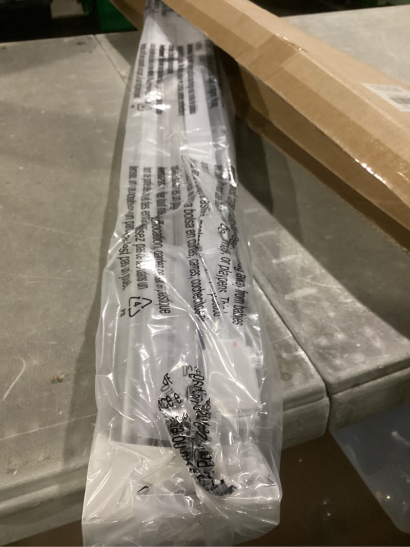 Condition photo showing Good Condition for lazblinds no tools no drill 1" vinyl mini blinds, cordless blinds for windows, light filtering horizontal window blinds & shades, 35" w x 36" h, white cordless-white 35" w x 36" h