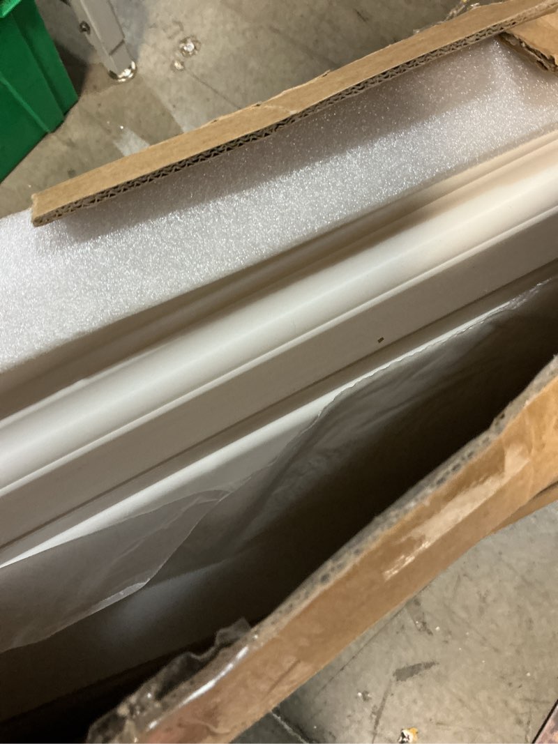 Condition photo showing Good Condition for art3d 12-pack drop ceiling tiles 2x4 ft, pvc decorative ceiling covering panels for basement kitchen bathroom, 24x48 inch, cover 96 sq. ft, smooth white smooth white 24x48 inch