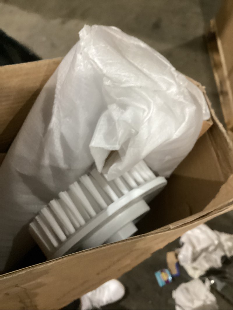 Condition photo showing Good Condition for DIAFIELD Electric Spin Scrubber, Cordless Cleaning Brush with 8 Replaceable Brush Heads and Detachable & Adjustable Extension Handle, Dual Speed Shower Scrubber for Cleaning Shower, Tile, Wall, Floor