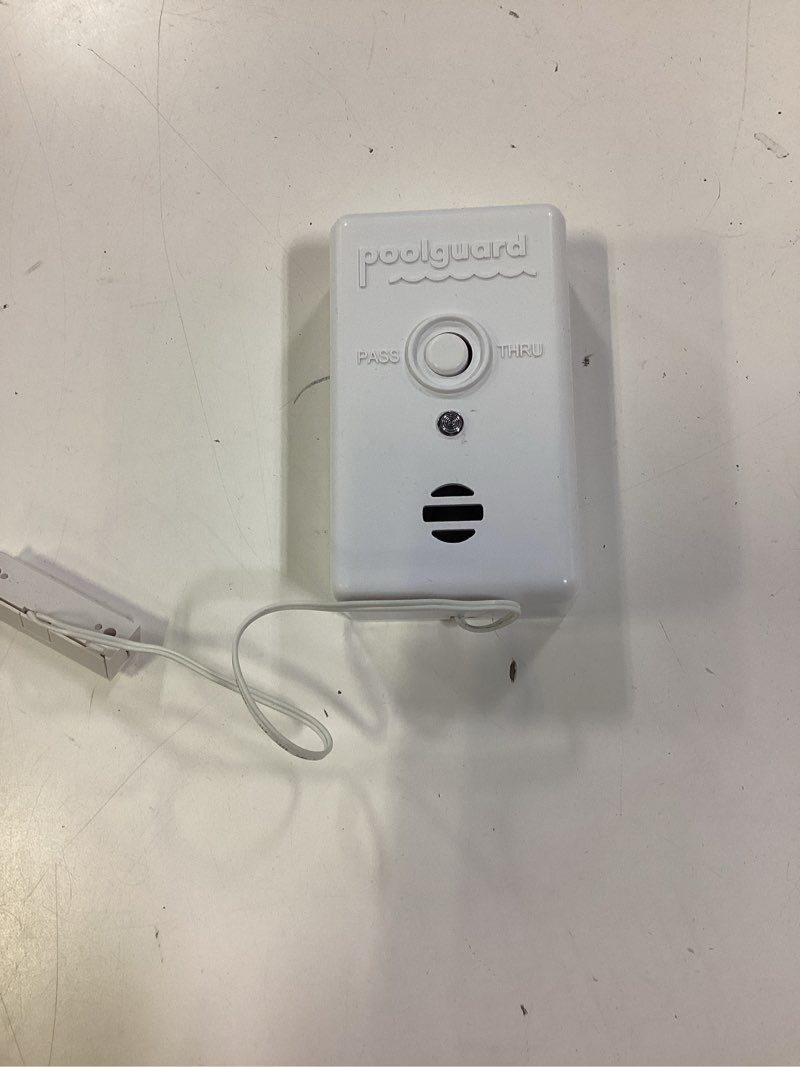 poolguard dapt-2 water hazard pool door alarm, white