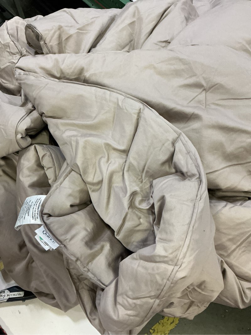 Condition photo showing Good Condition for bamboo duvet cover stone size king