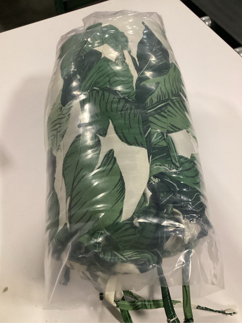 Condition photo showing Good Condition for rsh decor: tufted rocker cushion| 18\\\\\\\" x 24\\\\\\\" back x 18\\\\\\\" x 2 | water-resistant spun fabric | outdoor cushions for rocking ch