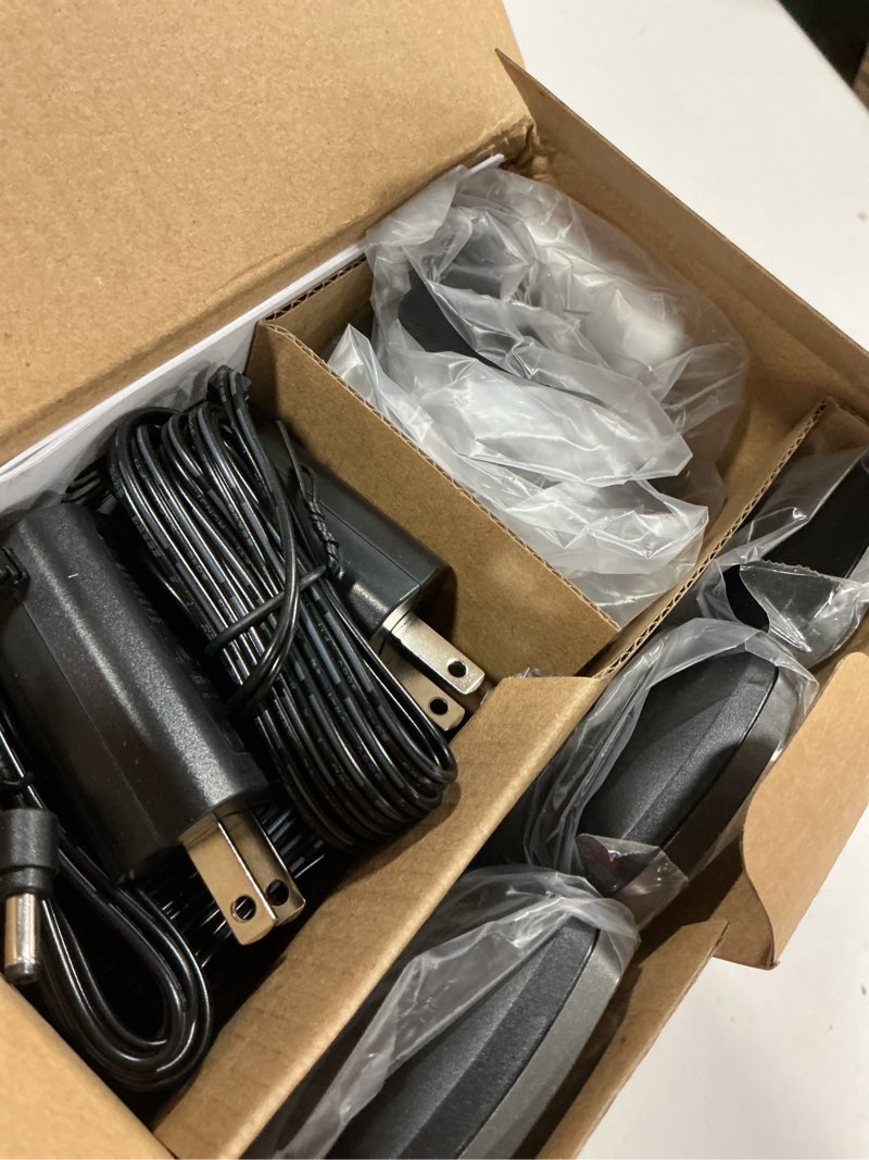 Condition photo showing Good Condition for AT&T GL2101-3 DECT 6.0 3-Handset Cordless Home Phone with Call Block, Caller ID, Full-Duplex Handset Speakerphone, 2" White Backlit Display, Lighted Keypad (Graphite & Black) 3 Handset GL2101-Series