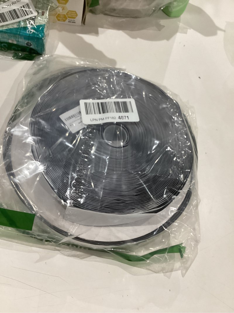 Condition photo showing Good Condition for 1 inch x 82 feet black self adhesive hook and loop tape sticky back roll, nylon heavy duty strips with adhesive, multi-function hook loop tape for crafting & wall hanging - black