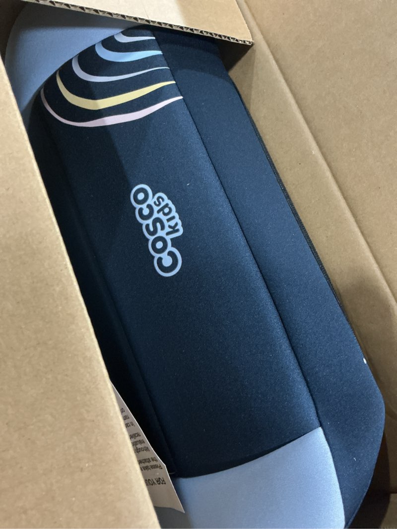 Condition photo showing New/Like New for Cosco Topside Backless Booster Car Seat, Lightweight 40-100 lbs, Rainbow