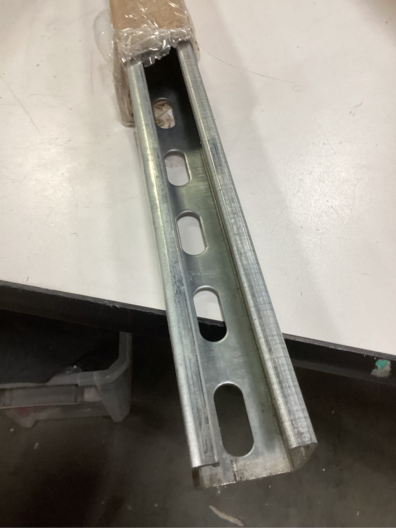 Condition photo showing Good Condition for Unistrut Channel Trolley Track?4.76 Feet Length Strut Channel Trolley Track 1-5/8" Wide and high 12 