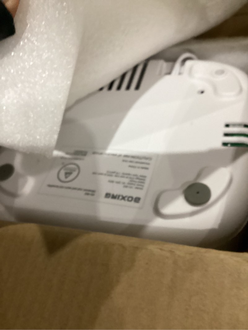 Condition photo showing As Is for BOXING Warm and Cool Mist Humidifiers for Bedroom Large Room Home,Air Humidifier with Remote,Top Fill Ultrasonic Diffuser Humidifier with humidistat,Quiet Sleep,Timer,Auto Shutoff,BPA-Free,Filter,4.5L
