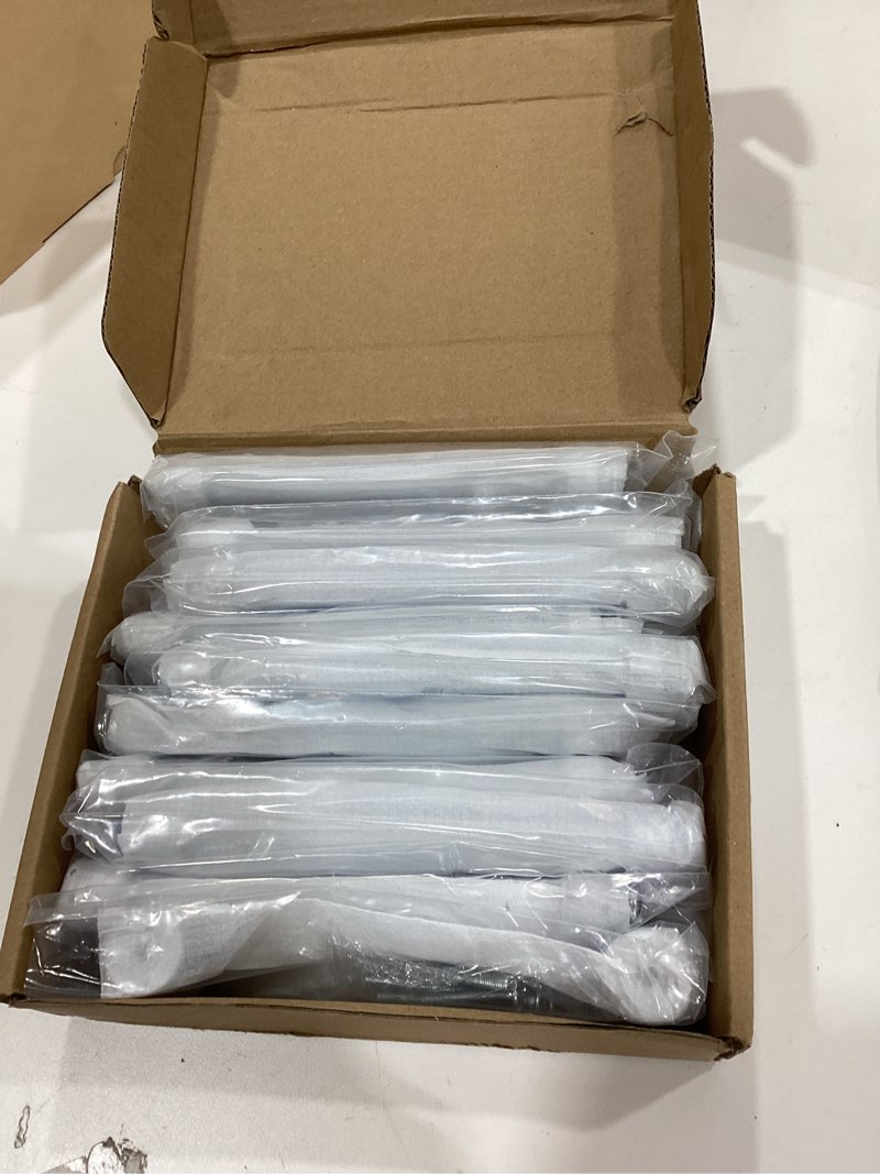 Condition photo showing New/Like New for alzassbg 10 pack polished chrome cabinet pulls, 5 inch(128mm) hole centers cabinet handles kitchen hardware straight bar for cabinets and drawer al3082cp 5" hole center polished chrome 10