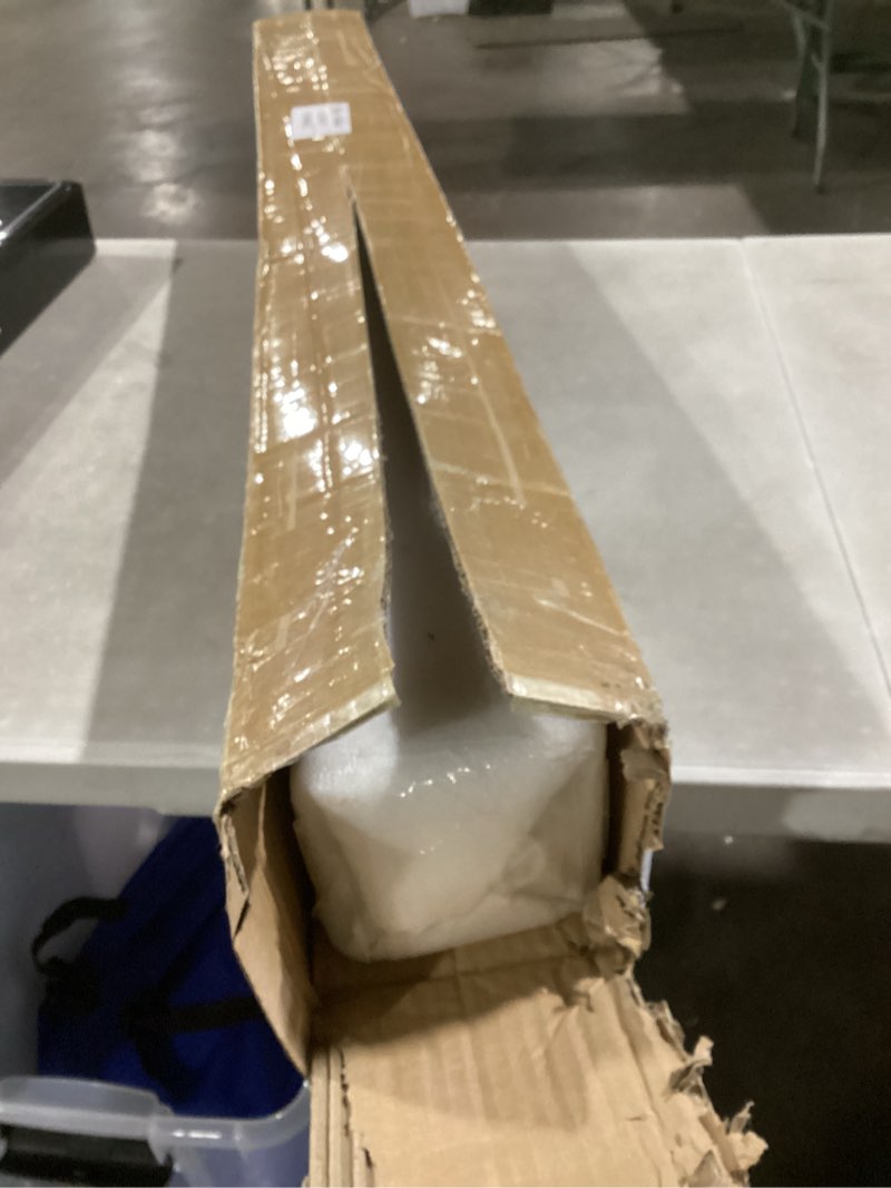 Condition photo showing Good Condition for 1 Pcs 3.5 x 48 inch Solid Red Oak Stair Newel Post with a Single Groove Notched Wood Balusters for Staircase Interior Railing Newels for Stair Handrails