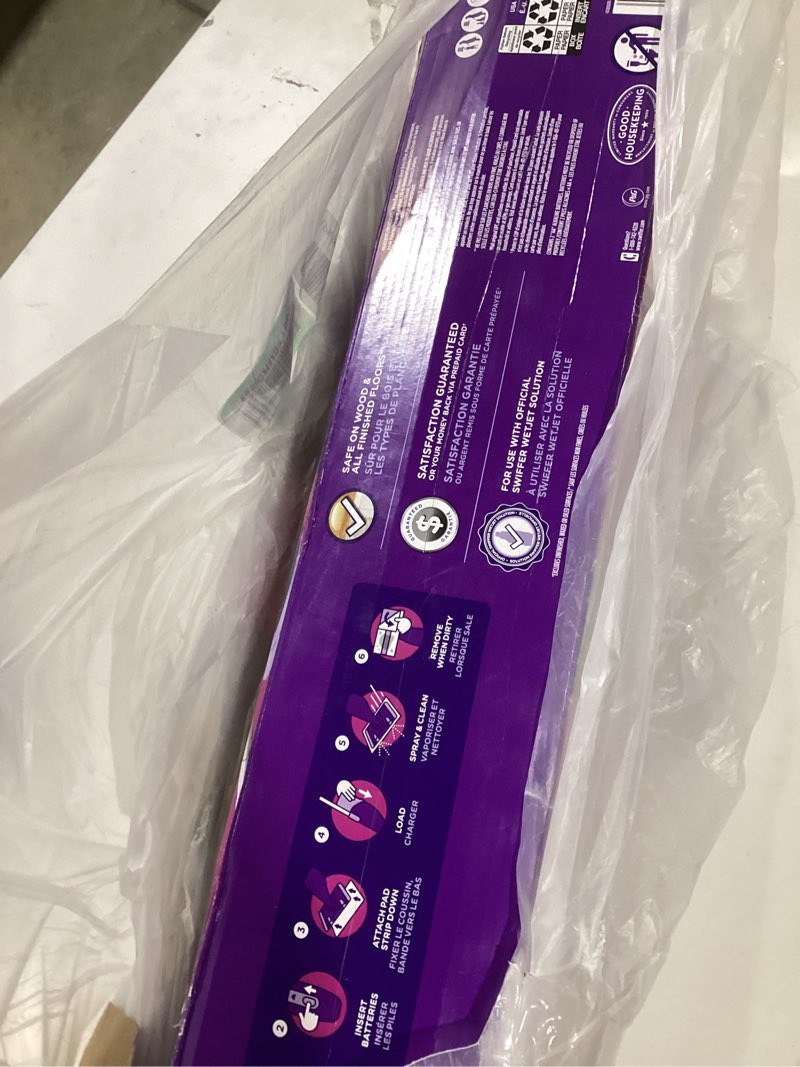 Swiffer WetJet Hardwood and Floor Spray Mop Cleaner Starter Kit, Includes: 1 Power Mop, 10 Pads, Cle