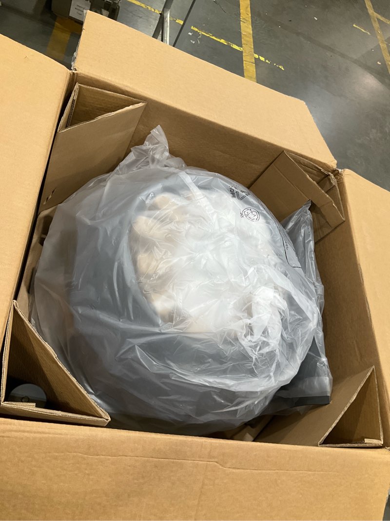Condition photo showing Good Condition for automatic self cleaning litter box, cat litter box with app control, 65l globe & dual safety sensors, robot litter box, 1 roll garbage bags and litter mat, <35db, grey