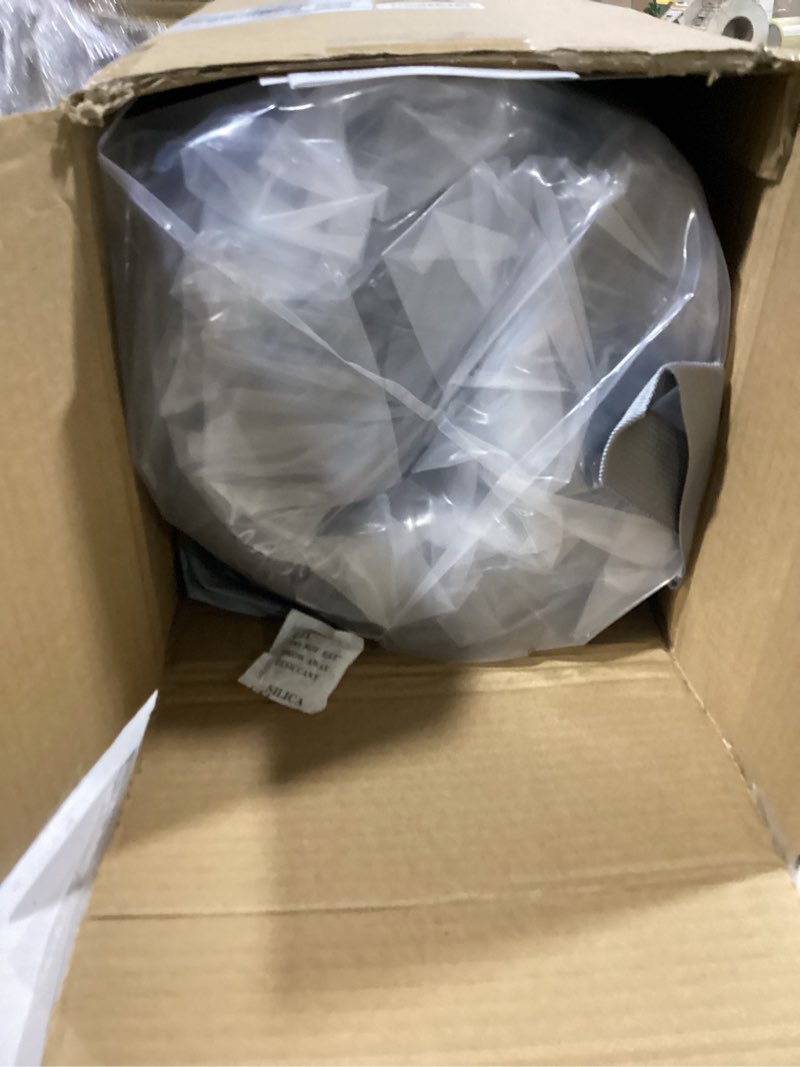 Condition photo showing New/Like New for sinweek dual layer 4 inch memory foam mattress topper, king size, 2 inch cooling gel memory foam plus 2 inch extra thick down alternative pillowtop cover, back pain relief soft mattress pad