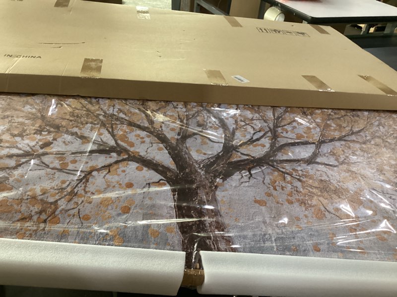 Condition photo showing As Is for Large Abstract Wall Art Wall Decor Black And White Wall Art Canvas Picture Painting Artwork For Bedroom Dinning Room Framed Canvas Art Modern Home Decoration 29x58 In 58\"L x 29\"W Black see pictures 