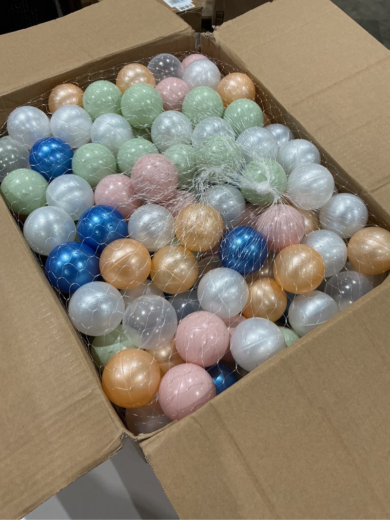Condition photo showing Good Condition for starbolo ball pit balls for toddlers pack of 100  200 500 phthalate free non-toxic crush proof soft plastic balls .,for 1-5years old toddlers girl kids birthday pool playpen tent party pearl 6 color 200 balls,