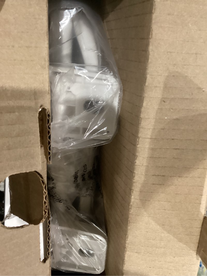 Condition photo showing As Is for Centoco Round Toilet Seat, Heavy-Duty Wood Core with Plastic Scratch-Resistant Finish, Residential, Made in the USA, 700-001, White