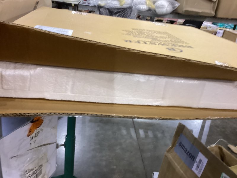 Condition photo showing As Is for Black circular mirror