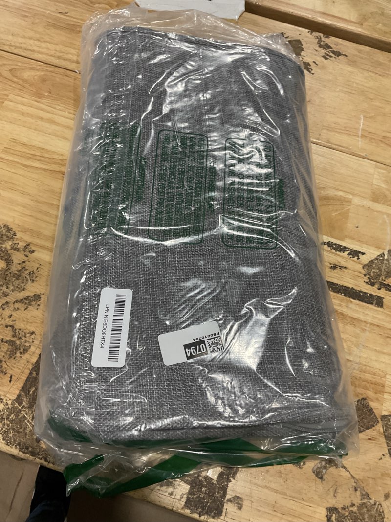 Condition photo showing Good Condition for briwooody 29.9 x 15 x 6.7 inch large discreet lockable personal item storage bag under bed storage box organizer with zipper lid underbed clothes shoe container for dorm and home(gray)